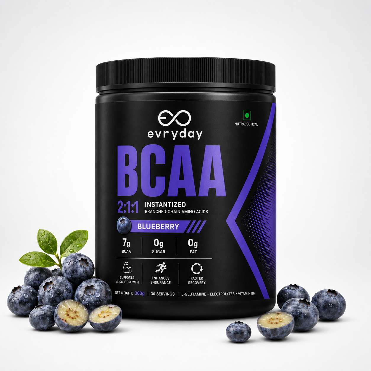 EVRYDAY BCAA 2:1:1 - Blueberry