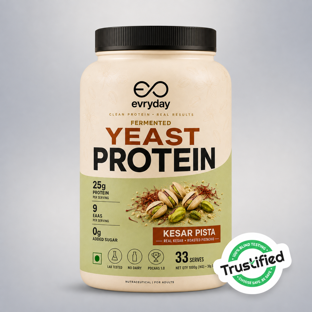 EVRYDAY Fermented Yeast Protein - Kesar Pista