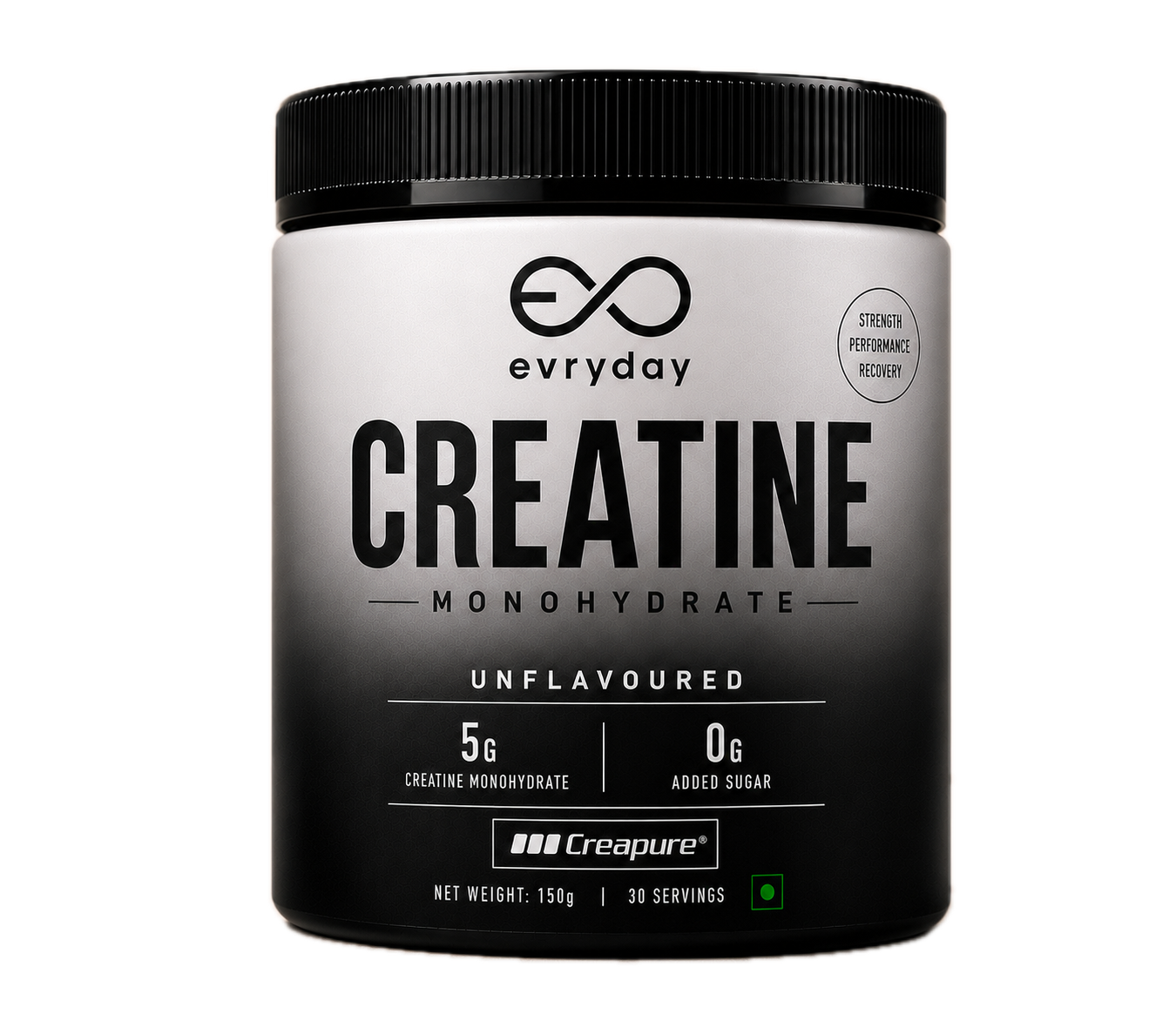 EVRYDAY Creatine Monohydrate CreaPure unflavoured tub