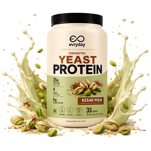 EVRYDAY Fermented Yeast Protein Kesar Pista 1 kg jar