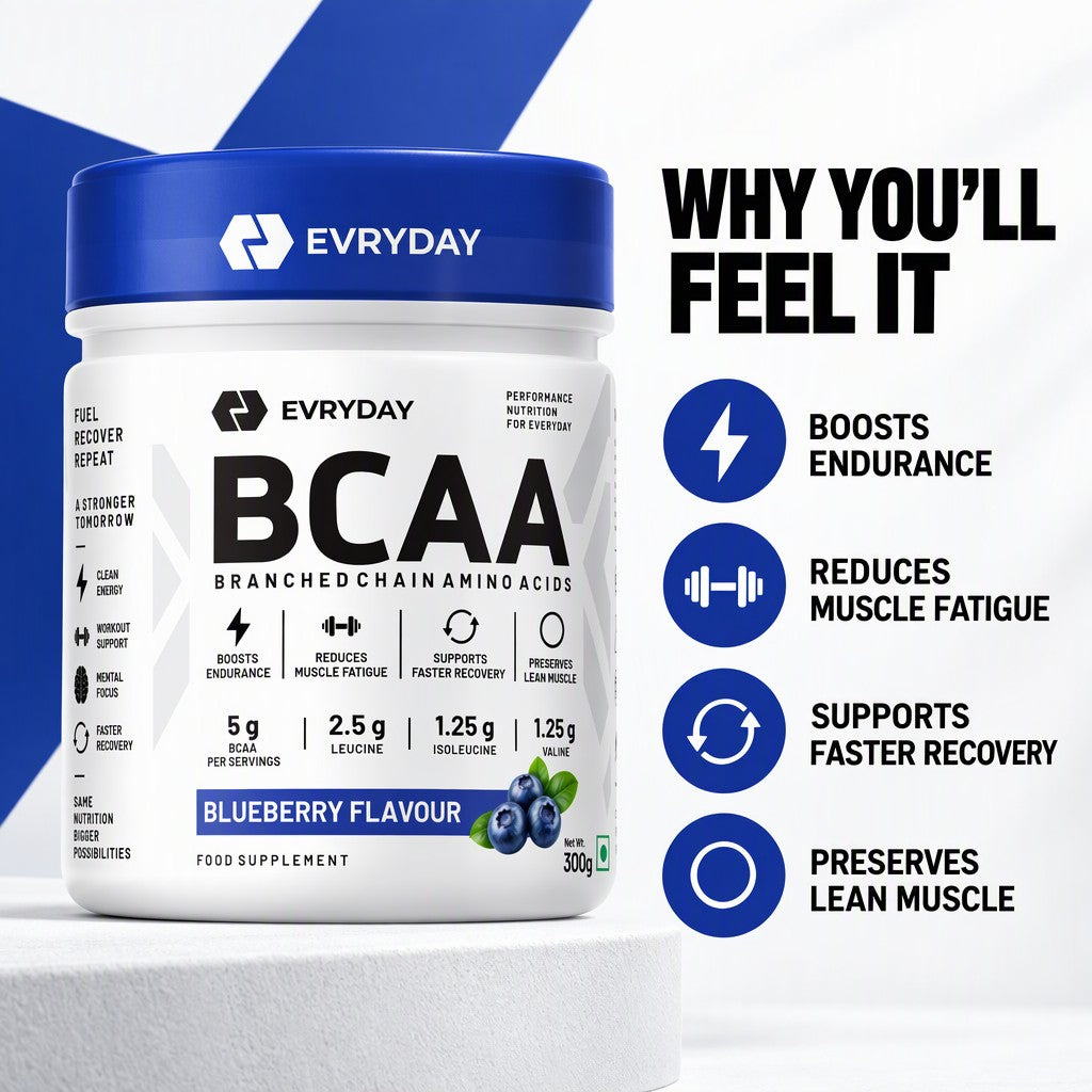 EVRYDAY BCAA 2:1:1 - Blueberry benefits