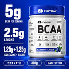 EVRYDAY BCAA 2:1:1 - Blueberry key numbers