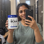 Gym selfie with EVRYDAY BCAA 2:1:1 - Blueberry