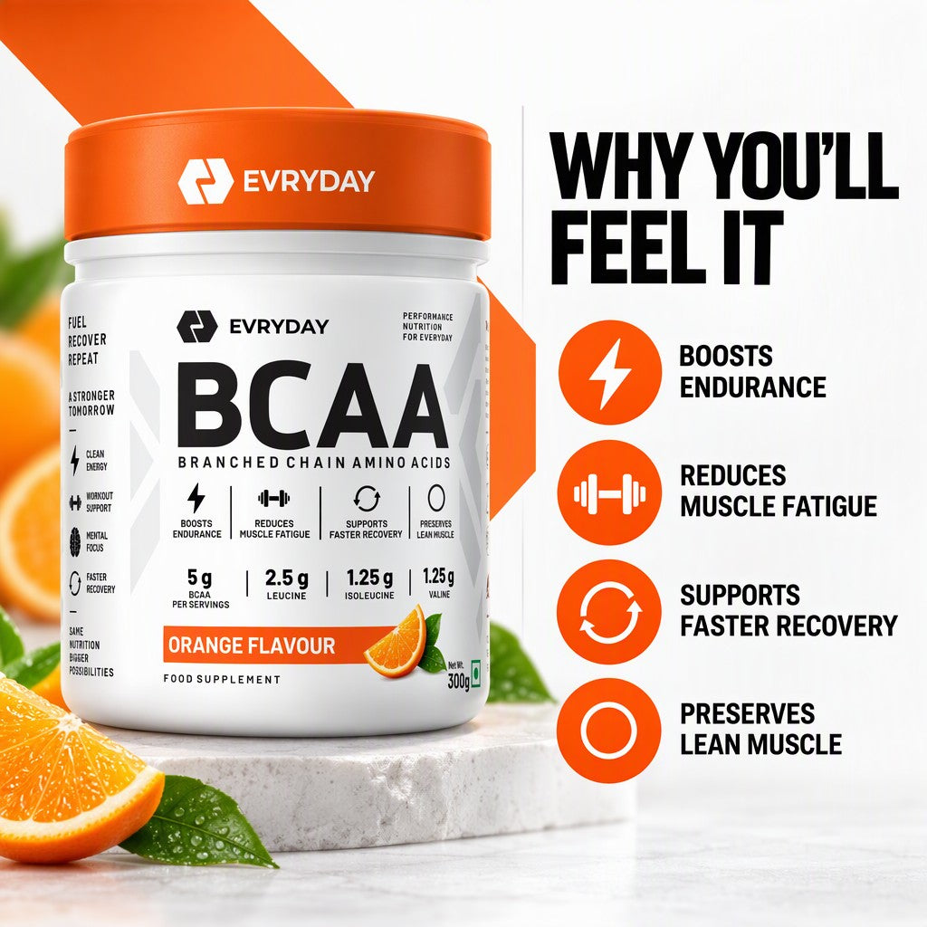 EVRYDAY BCAA 2:1:1 - Orange benefits
