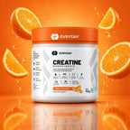 EVRYDAY Creatine Monohydrate - Tangy Orange jar