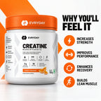 EVRYDAY Creatine Monohydrate - Tangy Orange benefits