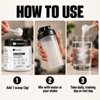 How to use EVRYDAY Creatine Monohydrate - Unflavoured