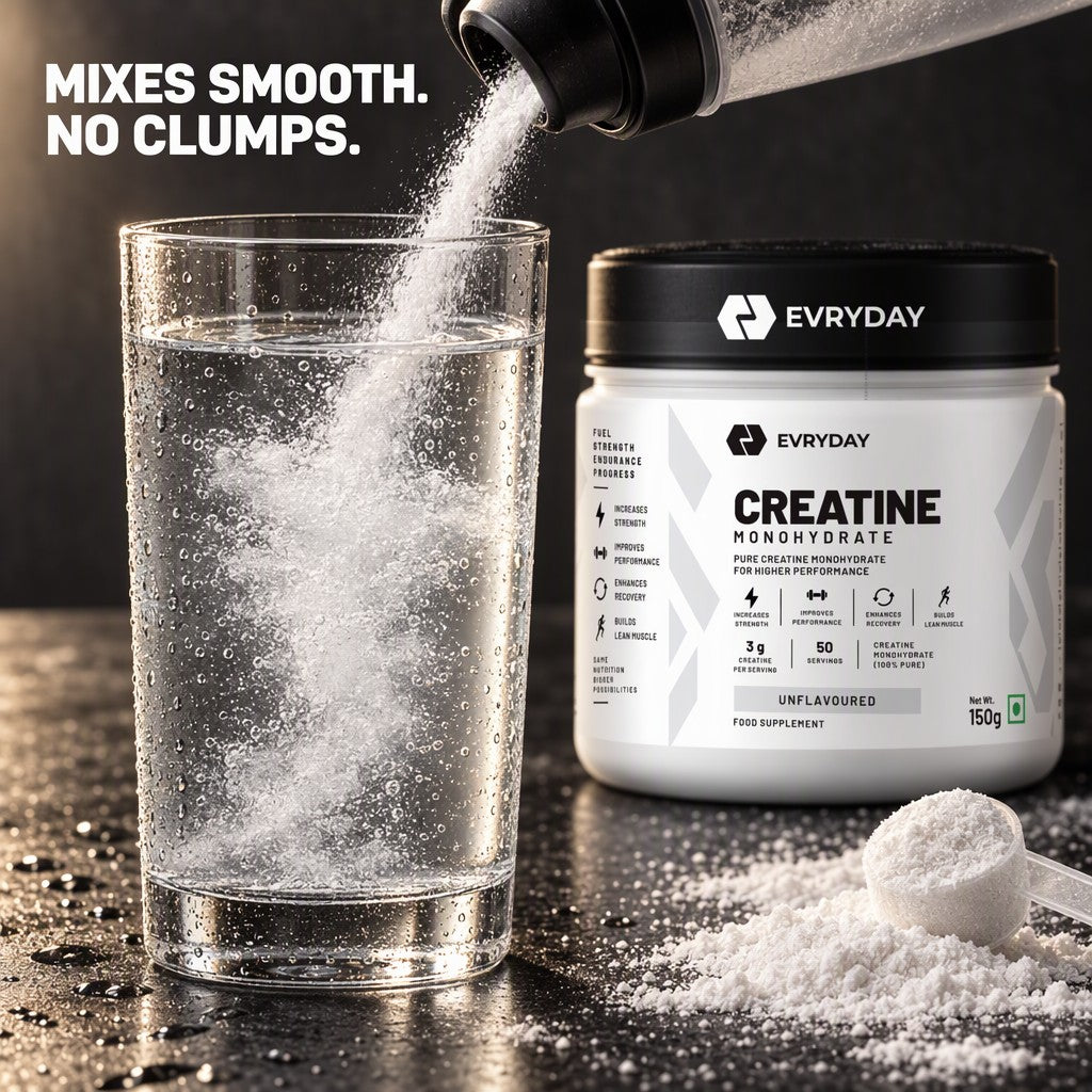 EVRYDAY Creatine Monohydrate - Unflavoured mixed smooth