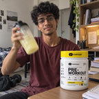 Shaking EVRYDAY Pre-Workout - Lemon Burst at home