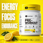 EVRYDAY Pre-Workout - Lemon Burst key numbers
