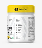 EVRYDAY Pre-Workout - Lemon Burst nutrition label