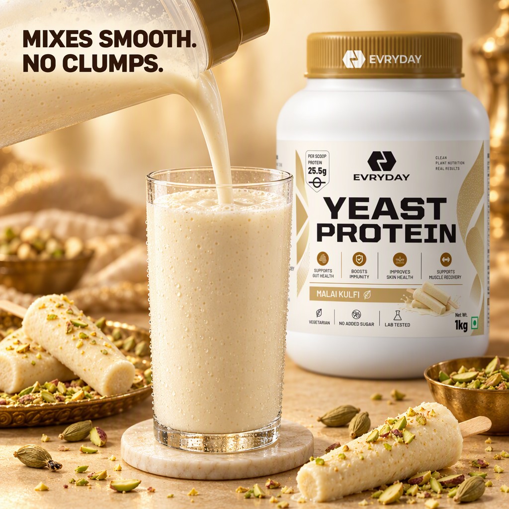 EVRYDAY Fermented Yeast Protein - Malai Kulfi mixed smooth