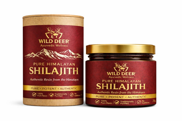 Wild Deer Pure Himalayan Shilajit Resin 